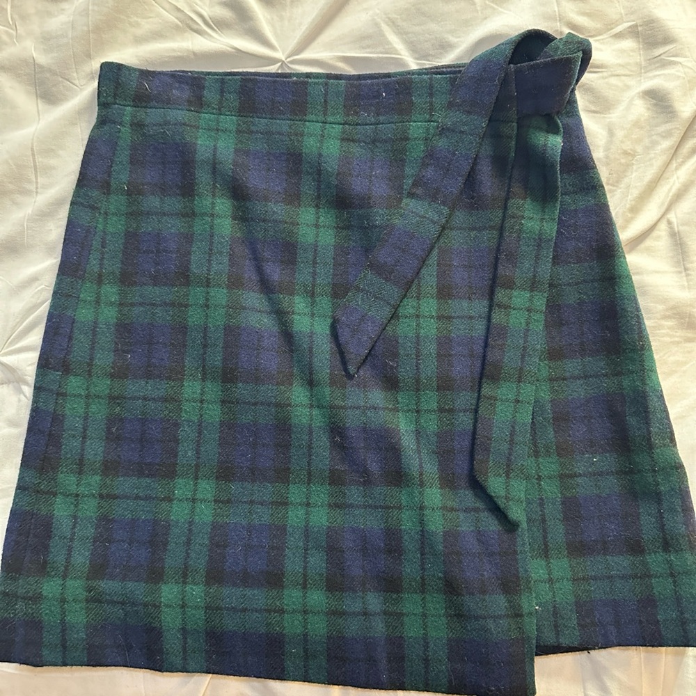 J Crew Tartan Plaid Skirt